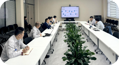 董事长、总经理应思斌赴江苏公司调研兴福电子与今年会二期项目推进情况